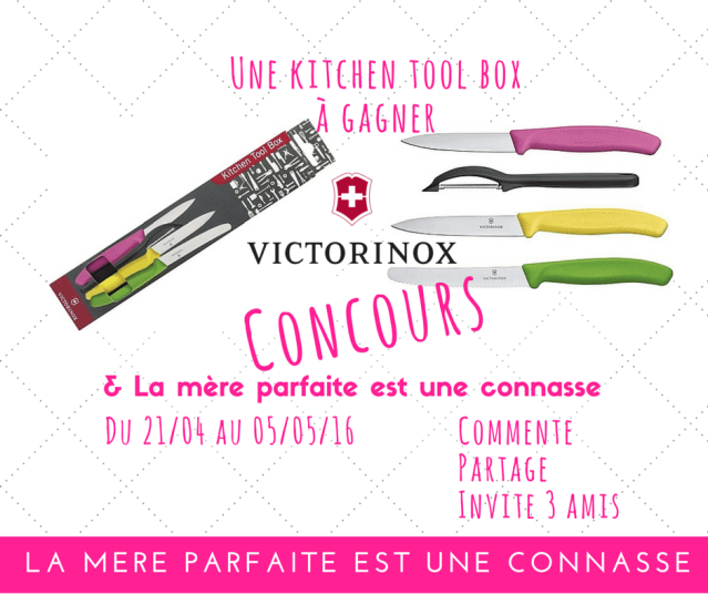 Concours Victorinox kitchen tool box blog la mere parfaite est une connasse (2)