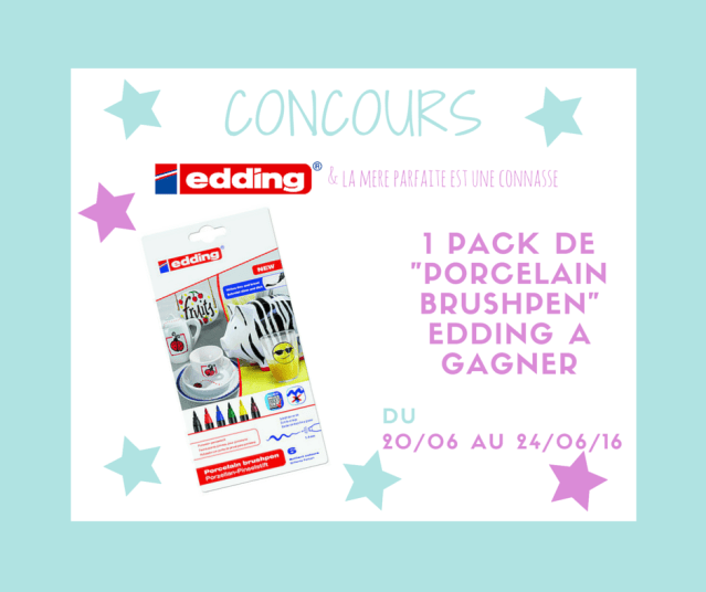 edding la mere parfaite est une connasse porcelain brushpen